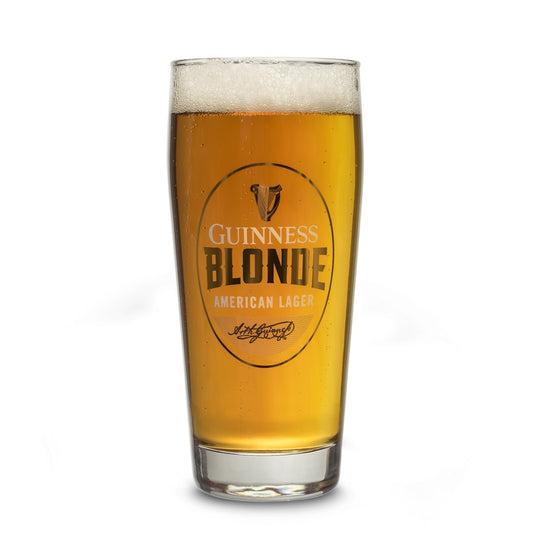 Guinness Blonde Single Pint Glass - A Little Irish Too