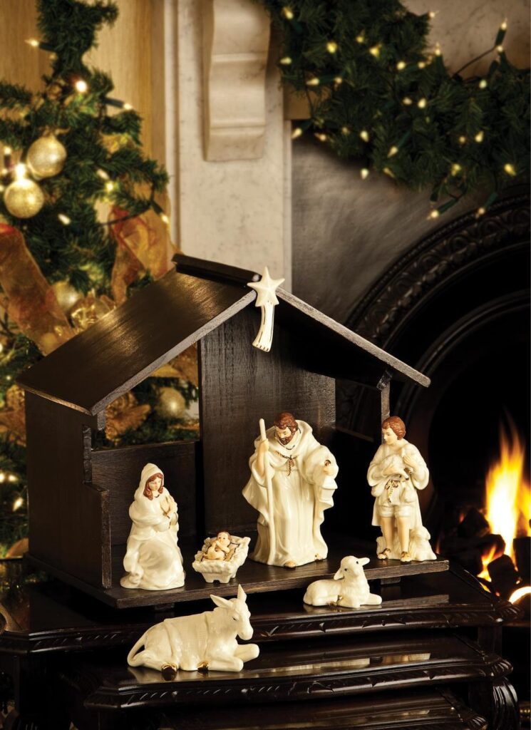 Belleek Nativity Set A Little Irish Too
