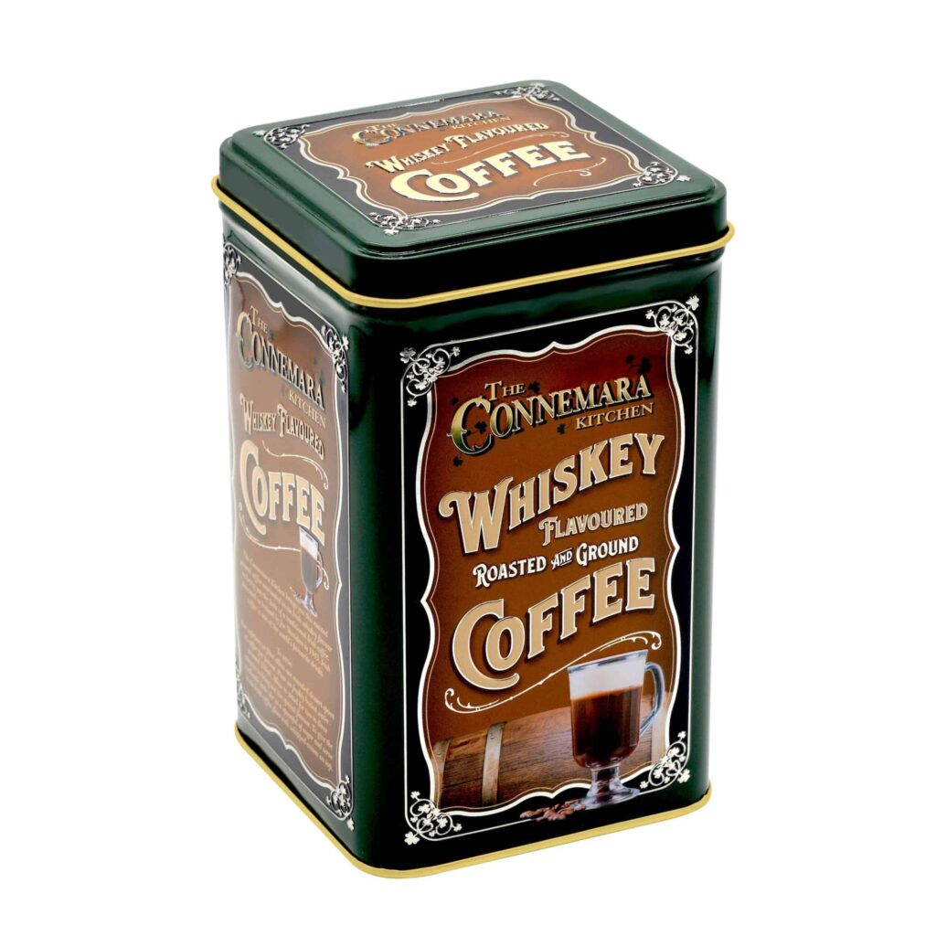 Irish Whiskey Coffee Tin A Little Irish Too