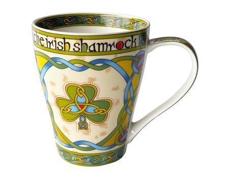 Irish Celtic High Cross Mug Set