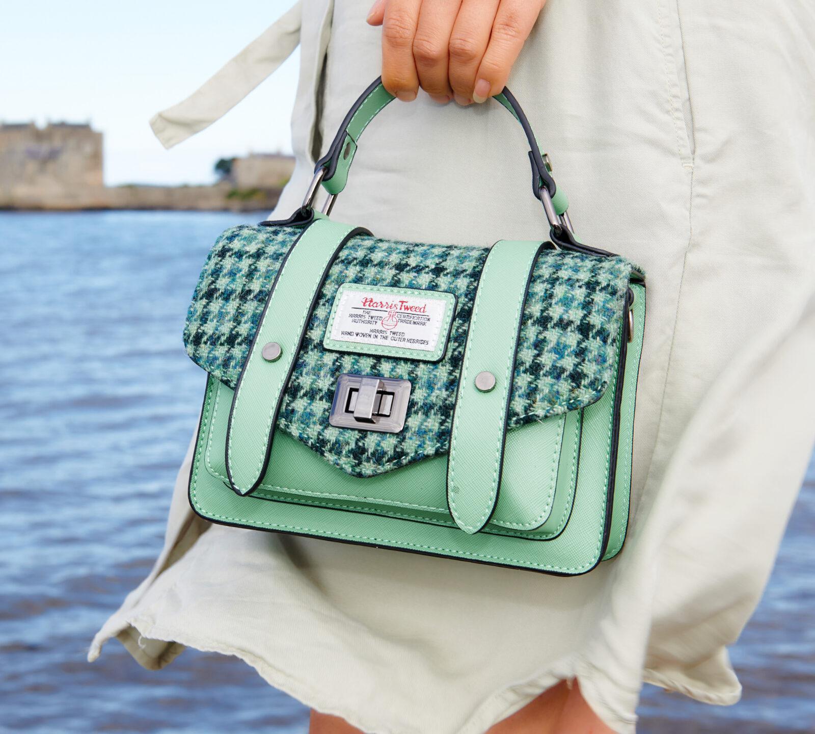 Islander® Mini Satchel with Harris Tweed® - A Little Irish Too