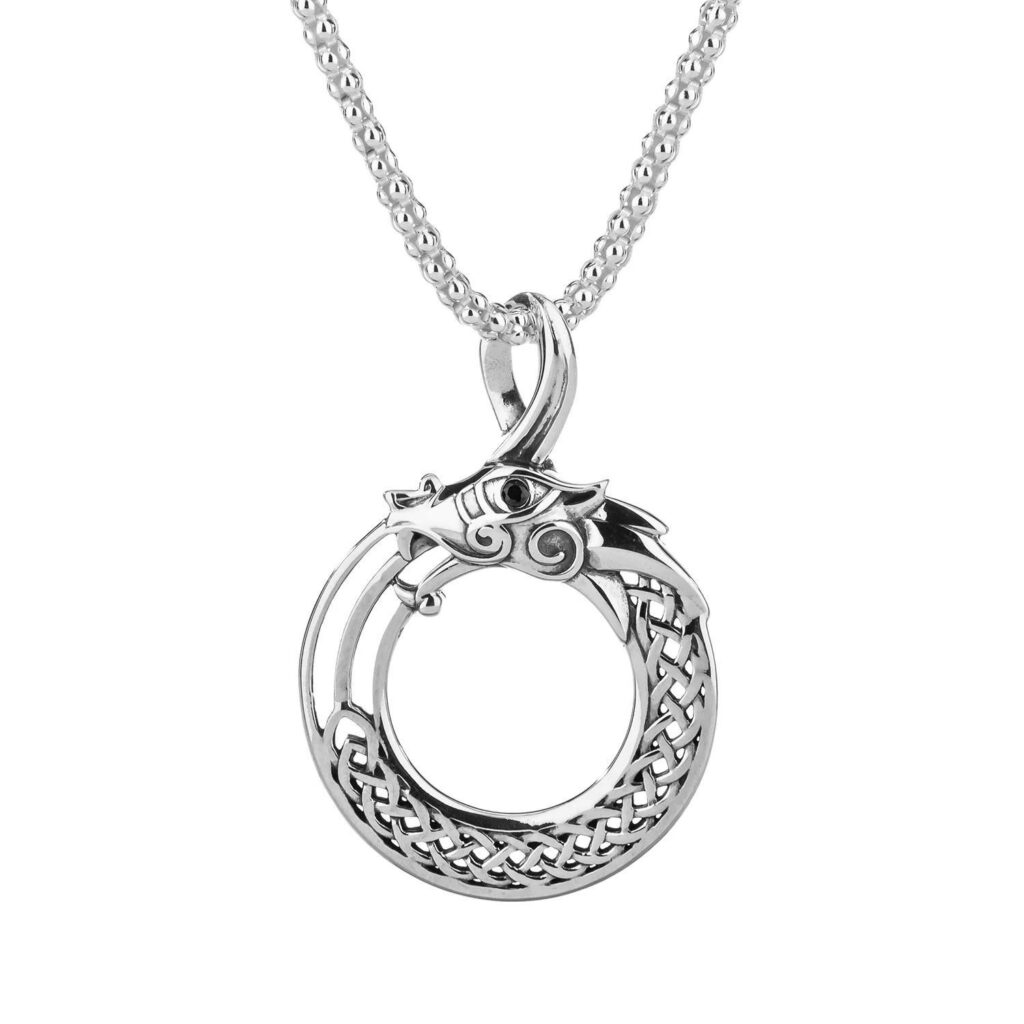 SILVER DRAGON PENDANT A Little Irish Too 4-5mm-chain-saw-file-makita-tools-philippines