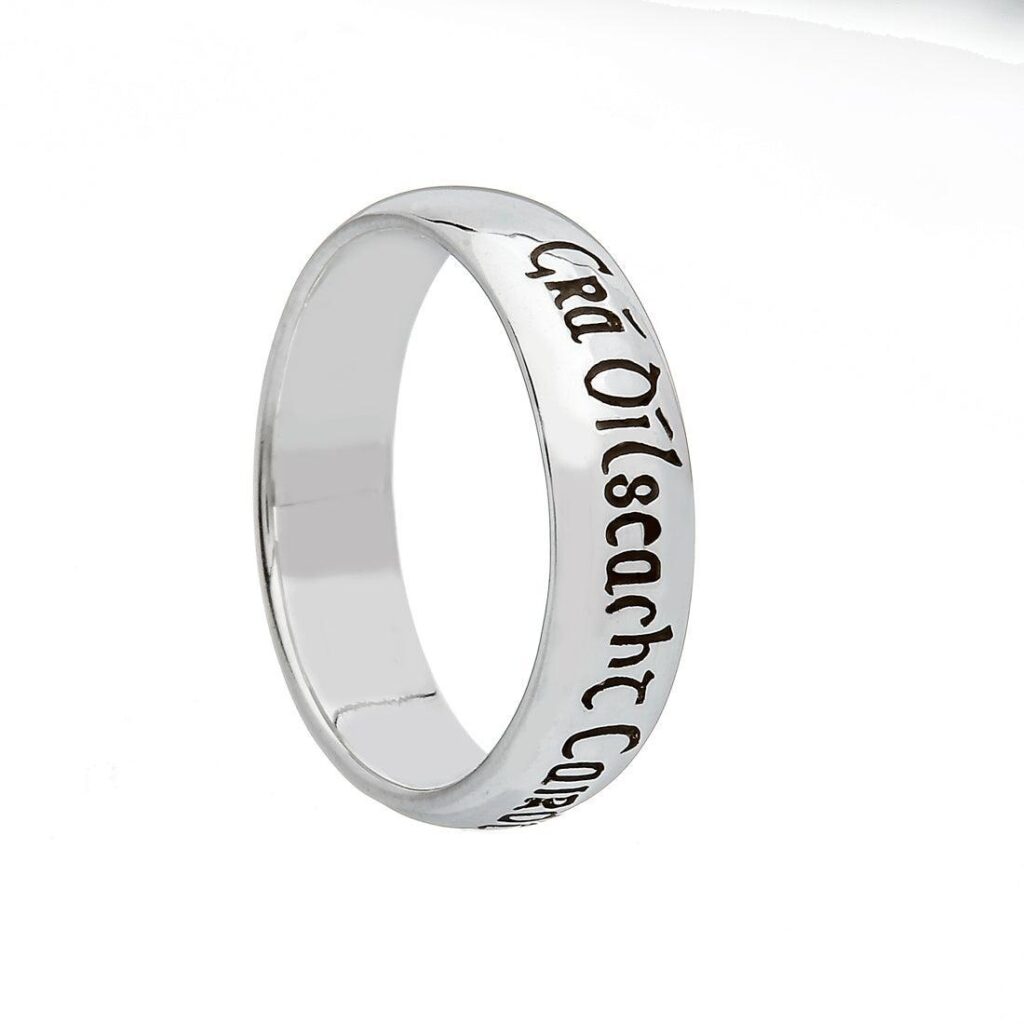 Irish Written Claddagh Gents A Little Irish Too