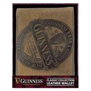 Guinness Classic Brown Leather Wallet