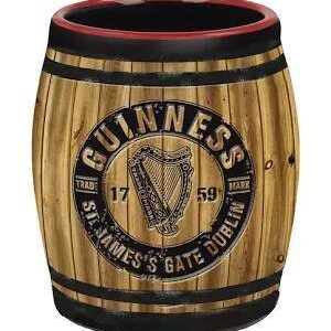 Guinness Barrel Shot Glass - Wood Effect