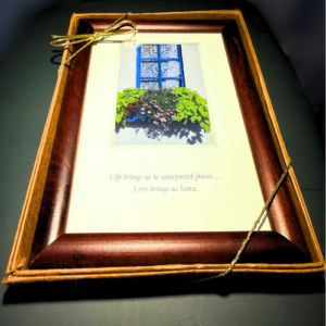 Love Brings us Home Framed