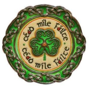 Cead Mile Failte Plaque