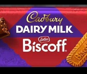 Cadbury Dairy Milk Biscoff Chocolate Bar