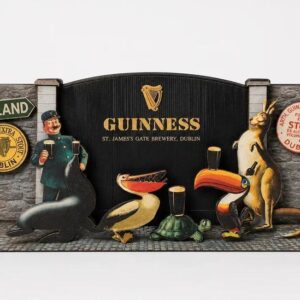 Guinness Gilroy Wooden Sign - 3D St James Gate